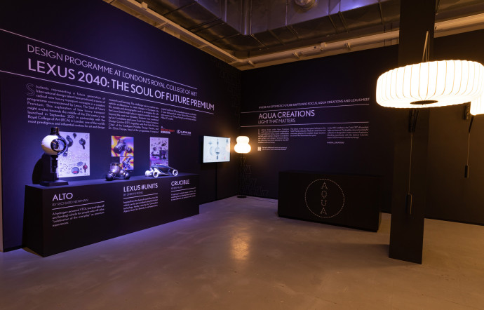 Milan Lexus fait des étincelles au Salone del Mobile - the good life