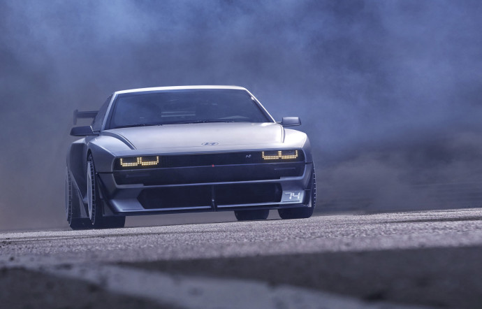 Hyundai N Vision 74 hydrogène en mode youngtimer - the good life
