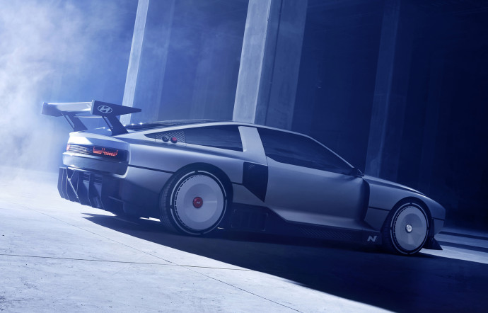 Hyundai N Vision 74 hydrogène en mode youngtimer - the good life