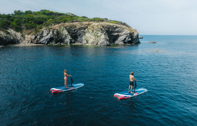 Le paddle électrique Coasto E-Motion.