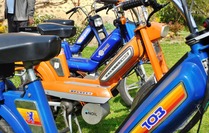 Grâce aux kits d’électrification Noil, il est possible de transformer aujourd’hui un Solex et une Peugeot 103.