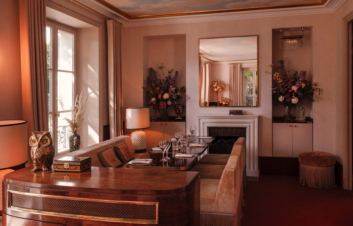 Au restaurant Le Grand Salon, lui aussi revu par Pierre Lacroix en 2018 © Yannick Labrousse