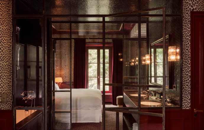 Ambiance plus feutrée dans l’une des autres suites thématisées. © Yannick Labrousse