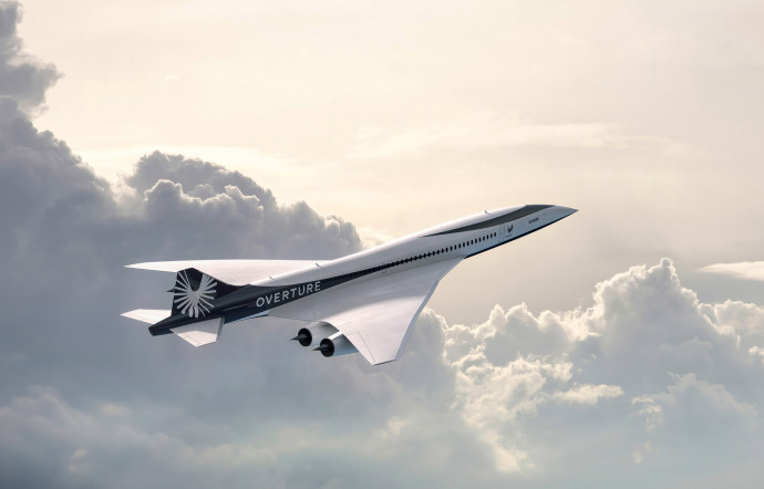 L’avion supersonique Overture, de l’américain Boom Supersonic.