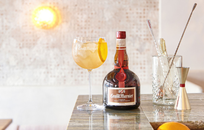 « Grand Marnier, un grand nom pour une grande liqueur ».