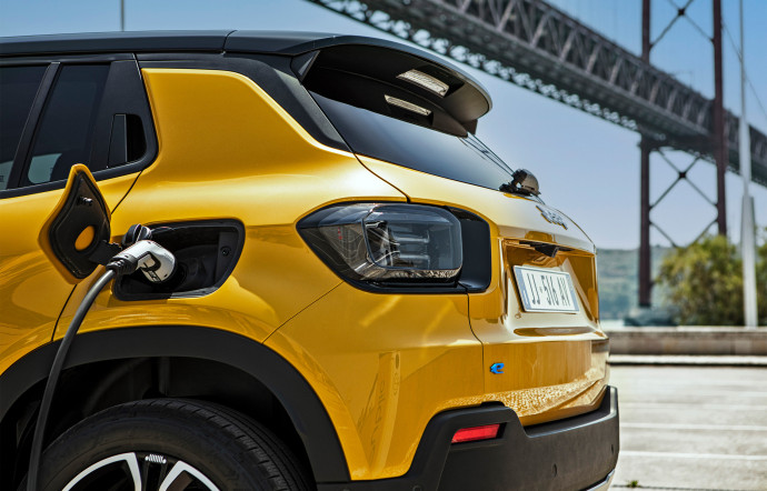 Le modèle Avenger de Jeep.