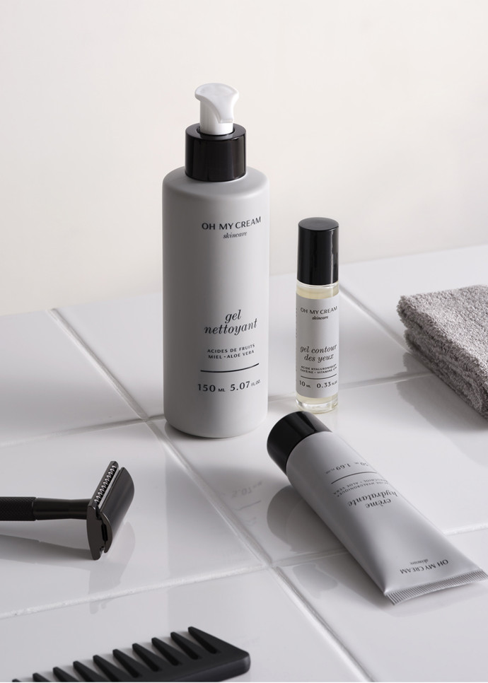 Cet automne, Oh My Cream a lancé justement une gamme 100% masculine.