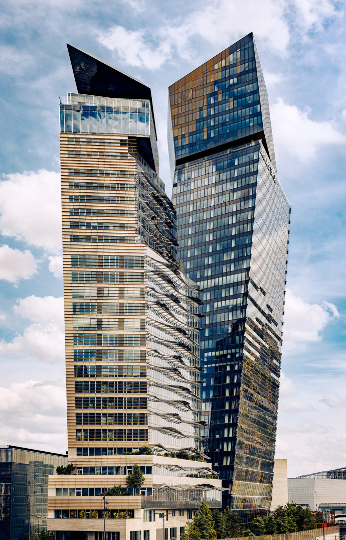 Les Tours Duo de Jean Nouvel.