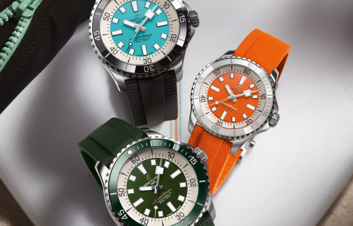 La collection Superocean de Breitling.