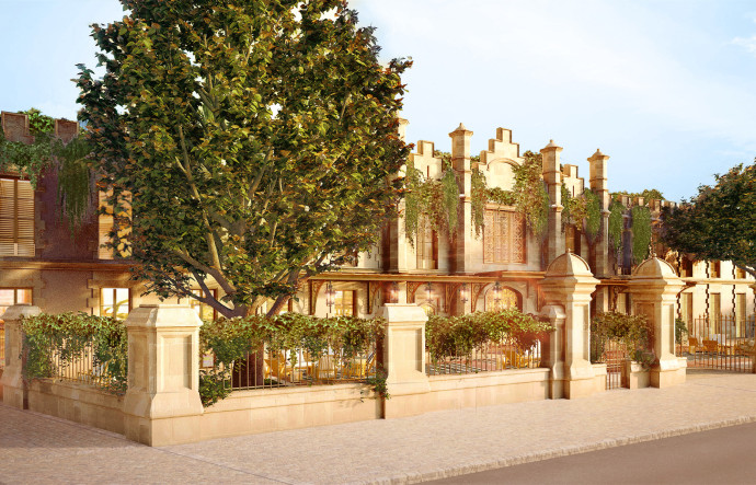 Mondrian Bordeaux Les Carmes Hôtel. Ouverture printemps 2023.