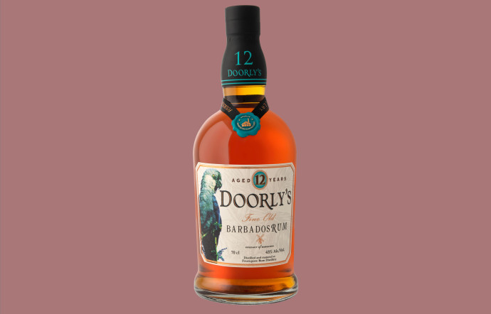 La bouteille de Doorly’s 12 ans.