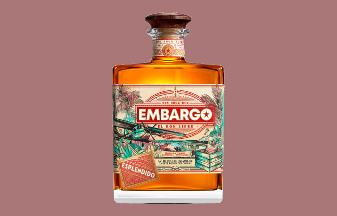 La bouteille d’Embargo Esplendido.