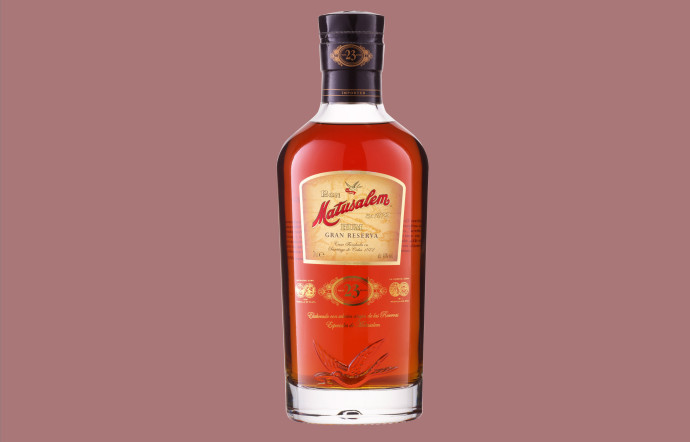 La bouteille de Matusalem Gran Reserva.