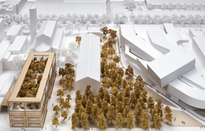 Les architectes de LAN ont travaillé sur le projet pendant deux mois.