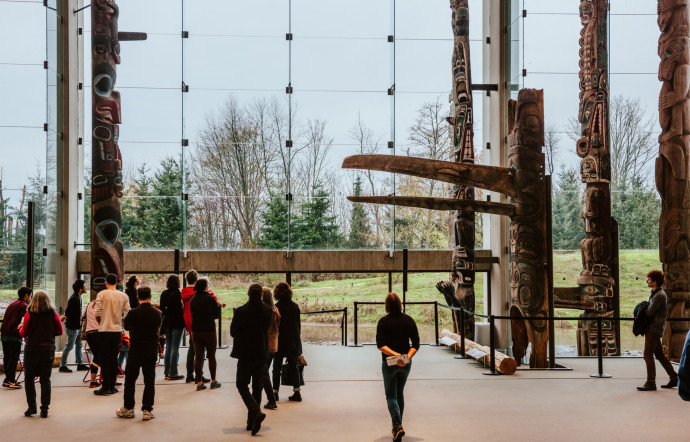 Le musée d’anthropologie de Vancouver.