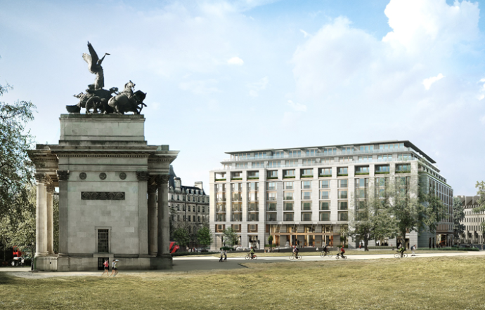 The Peninsula London. Ouverture de l’hôtel début 2023.