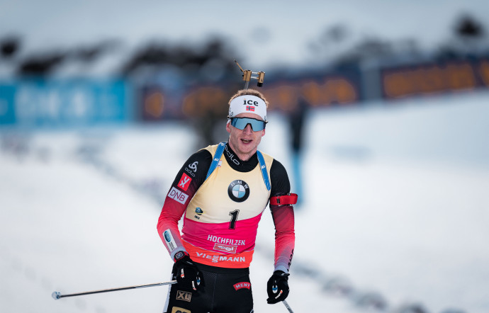 Johannes Bo a réalisé deux de ses vœux : être champion du monde de biathlon et porter une montre de l’horloger Richard Mille.