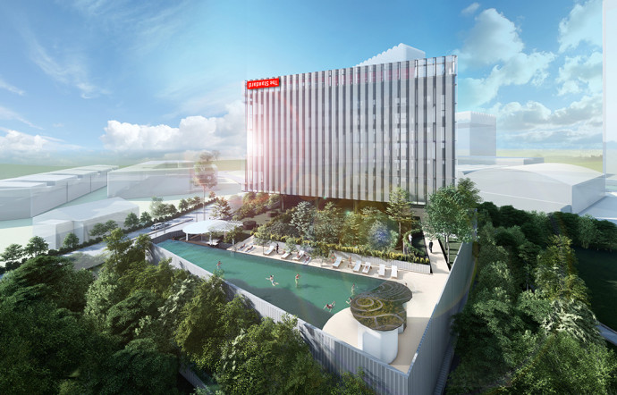 The Standard, Singapore. Ouverture courant 2023.