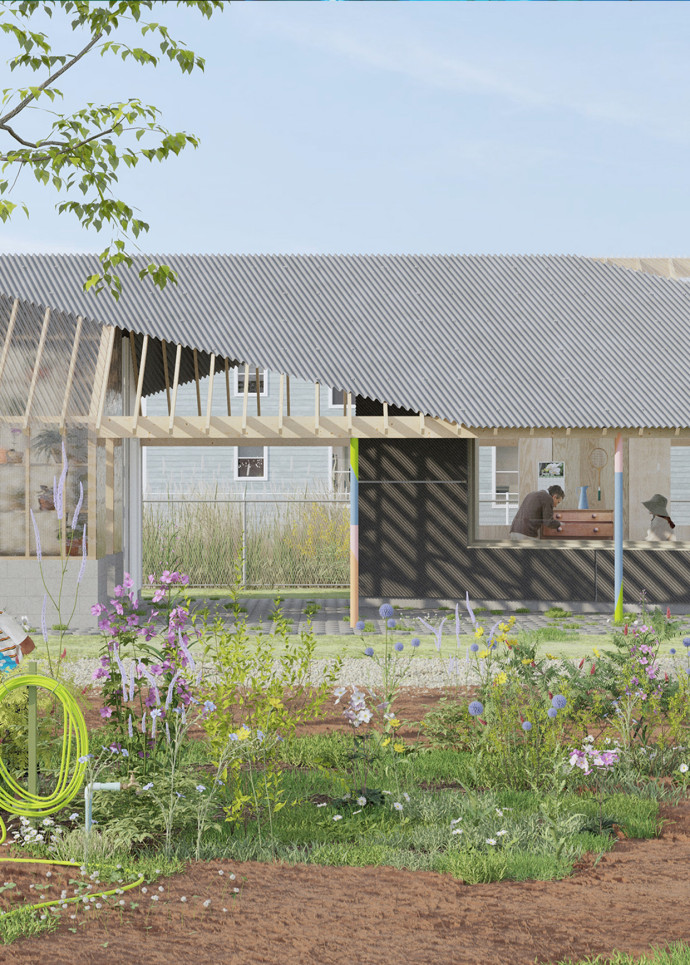 Les maquettes recyclées Testbeds, de New-Affilates studio.