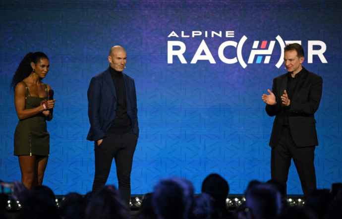 Zinedine Zidane, nouvel ambassadeur Alpine pour l’égalité des chances.