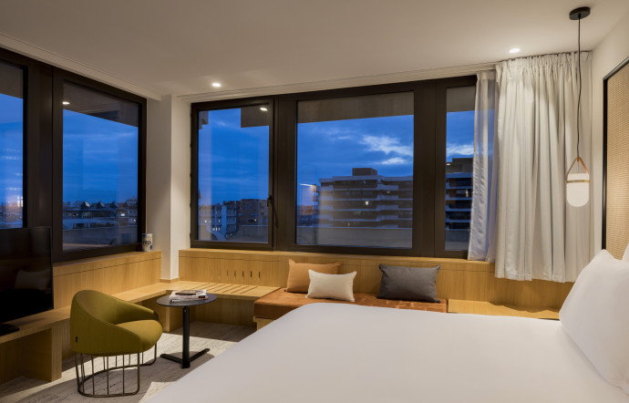 147 clés, dont une suite en ‘pent house’.