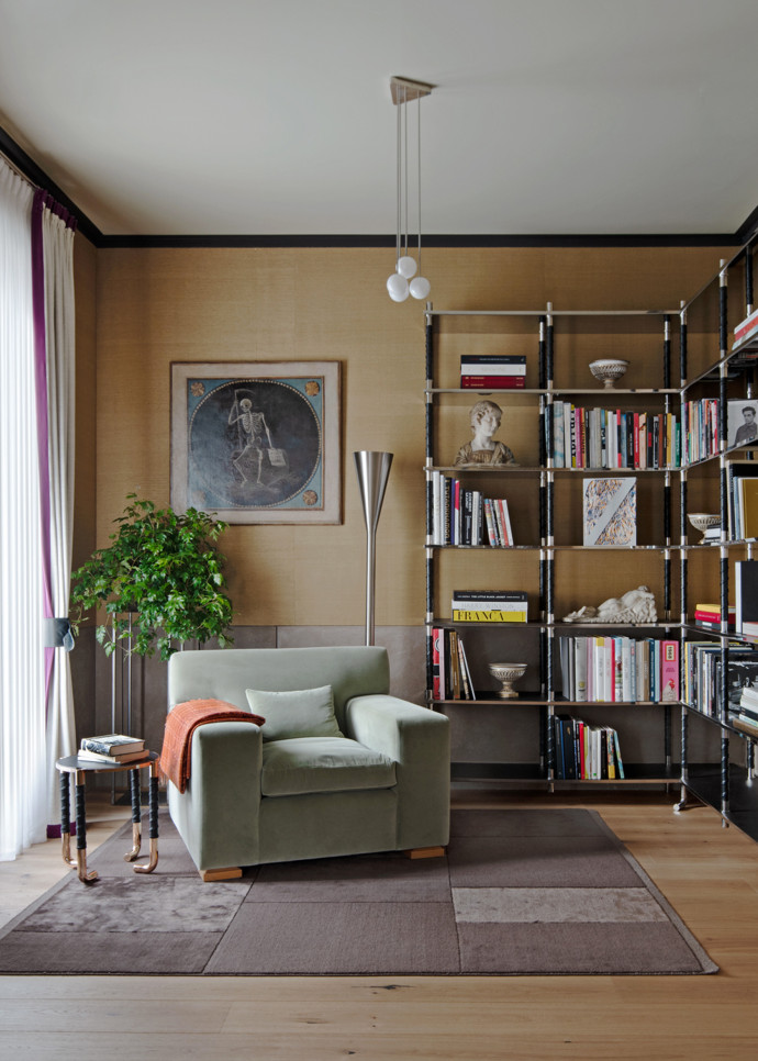 L’appartement de Federico Marchetti, à Milan.