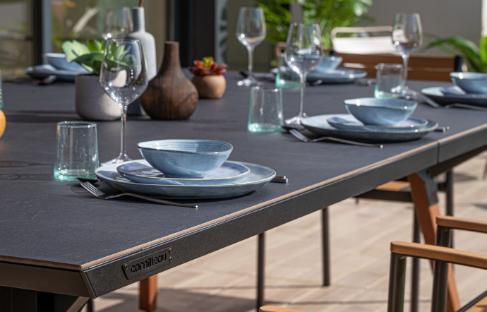 La table de ping-pong Cornilleau outdoor, un choix pratique et élégant pour les amateurs de repas en plein air.