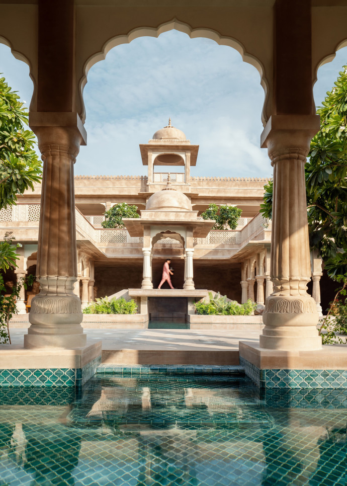 Non loin de Jaipur, la forteresse Fort Barwara vient d’être restauré et métamorphosé en un fabuleux hôtel – The Good Life