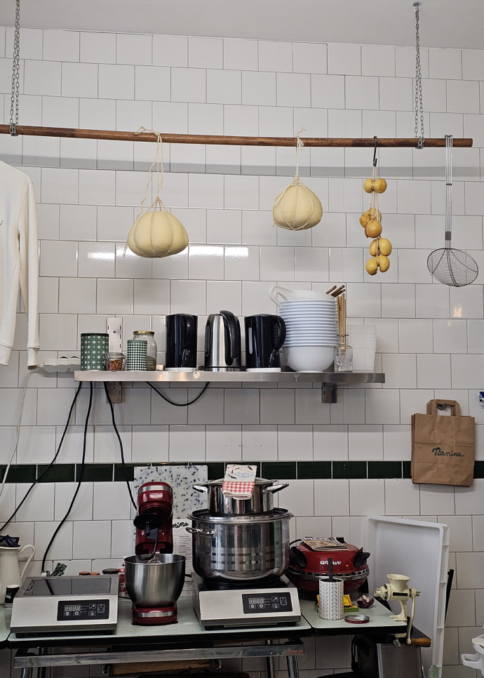 L’atelier de la fromagerie Nanina.