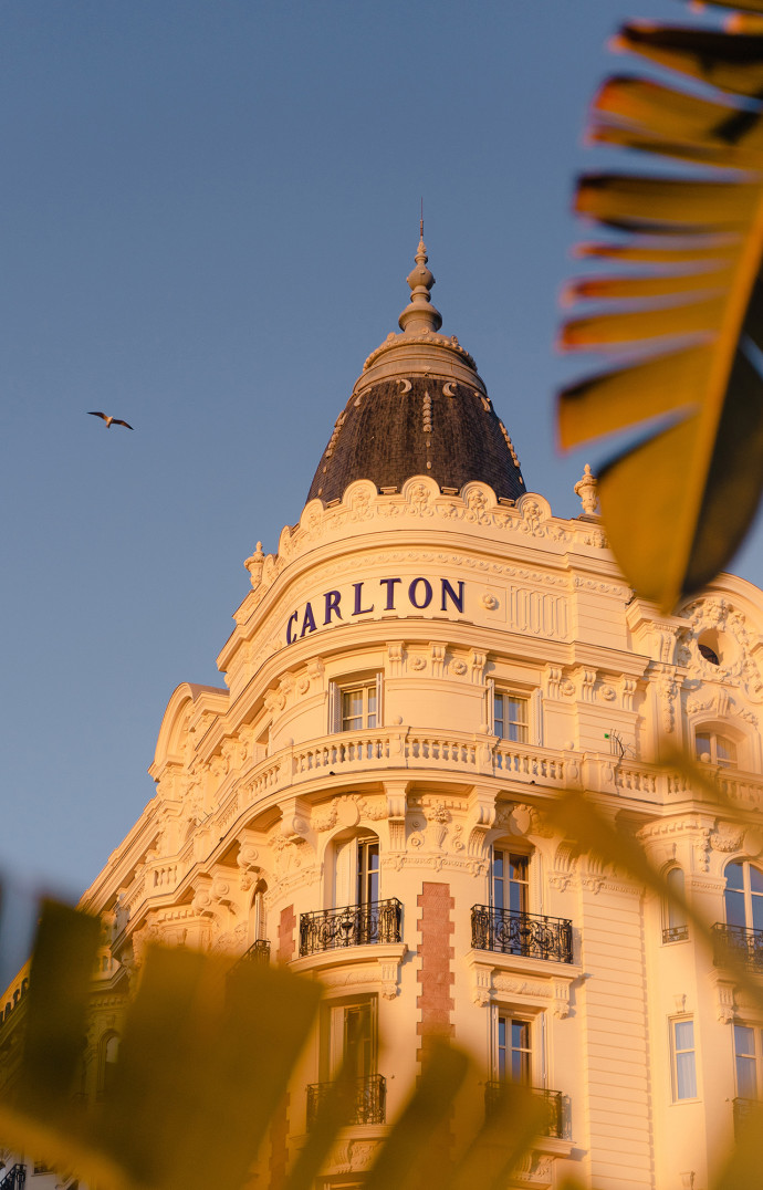 où dorment les stars à cannes au carlton l'une des tours