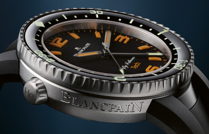 En l’honneur de la Fifty Fathoms, Blancpain lance la Tech Gombessa, une nouveauté destinée aux immersions de longue haleine, 2023 - The Good Life