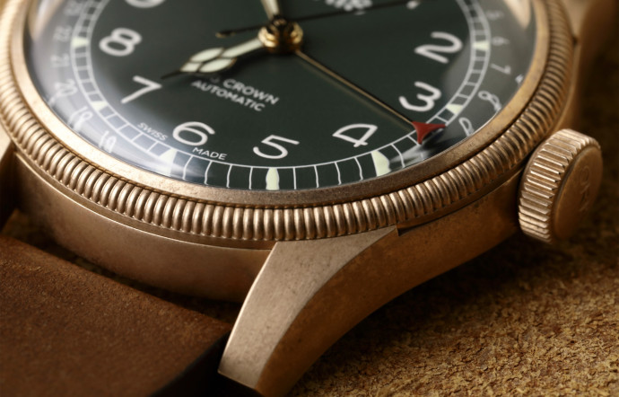 Le marché de l'horlogerie se rue vers le bronze, cet alliage qui a pour particularité de prendre, avec le temps, une patine différente, 2023 - TGL