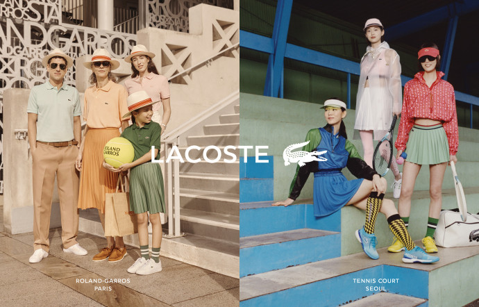 Lacoste fête d’ailleurs ses 100 ans cette année, en célébrant le tennis, pardi !