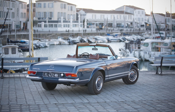 La Mercedes-Benz 280 SL continue de séduire comme en témoigne sa cote franchement coquette, malgré un nombre important encore en circulation, 2023 - The Good Life