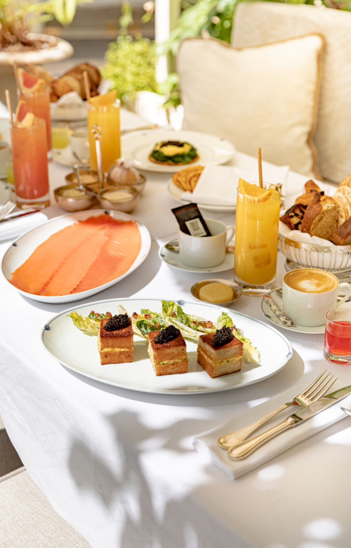 Bruncher au soleil. Quoi demander de plus à Paris ?