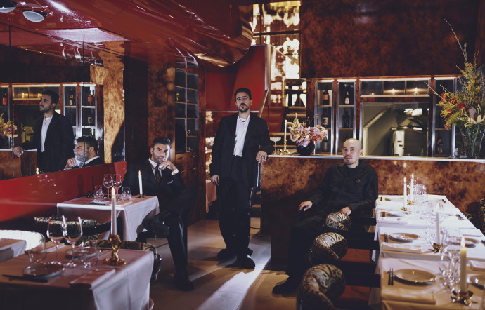 Olivier Leone, Arthur Cohen et le chef Yuji Mikuriya.