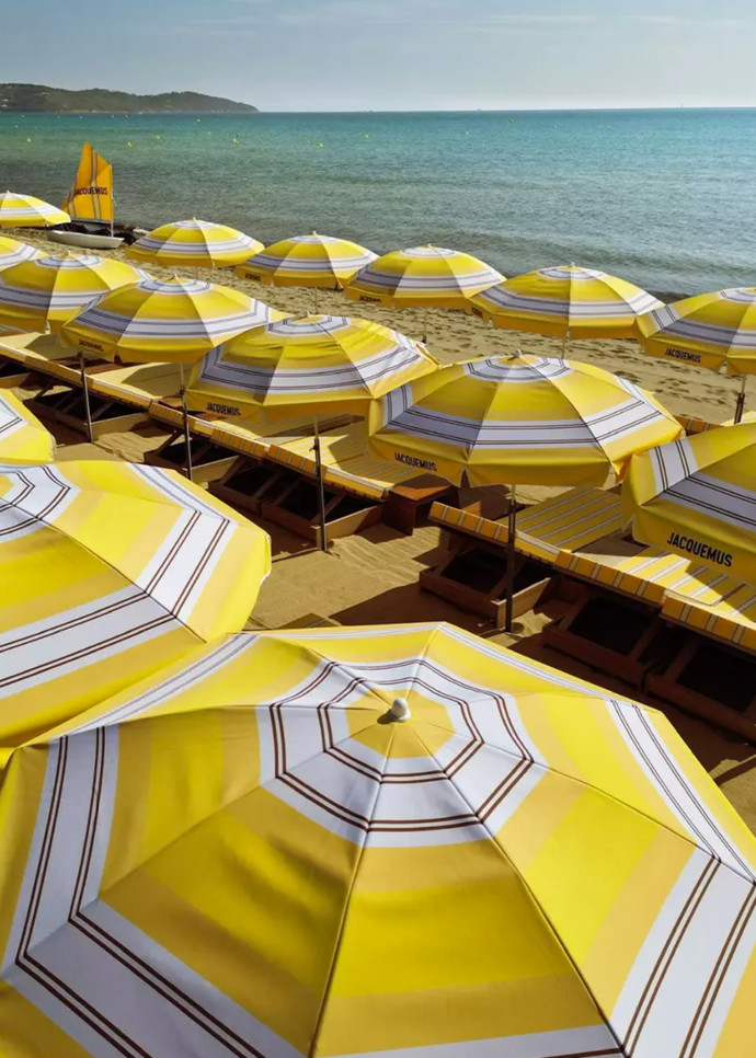 La plage Jacquemus.