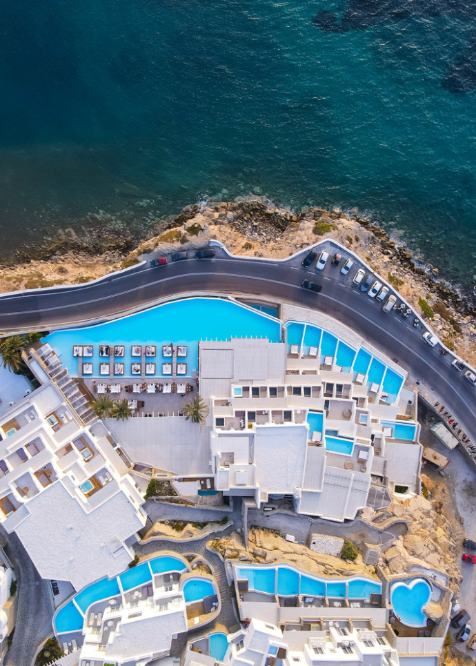 Certains, à Mykonos, préfèrent construire illégalement dans l’idée qu’ils s’en sortiront.