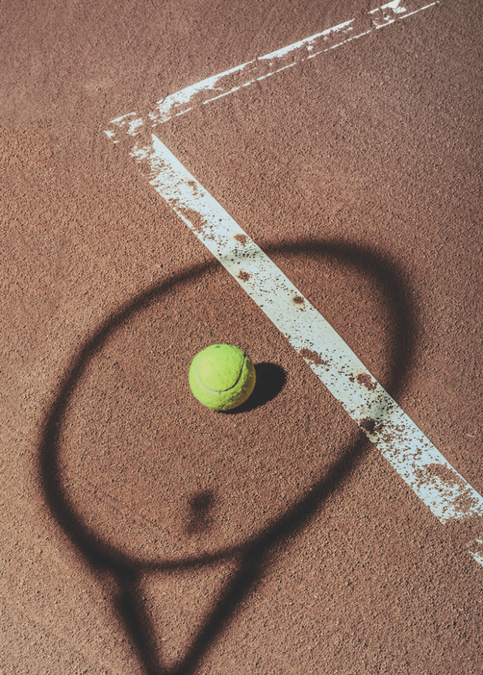 Au fil des années, les têtes des raquettes grossissent, tandis que les cols se raccourcissent.