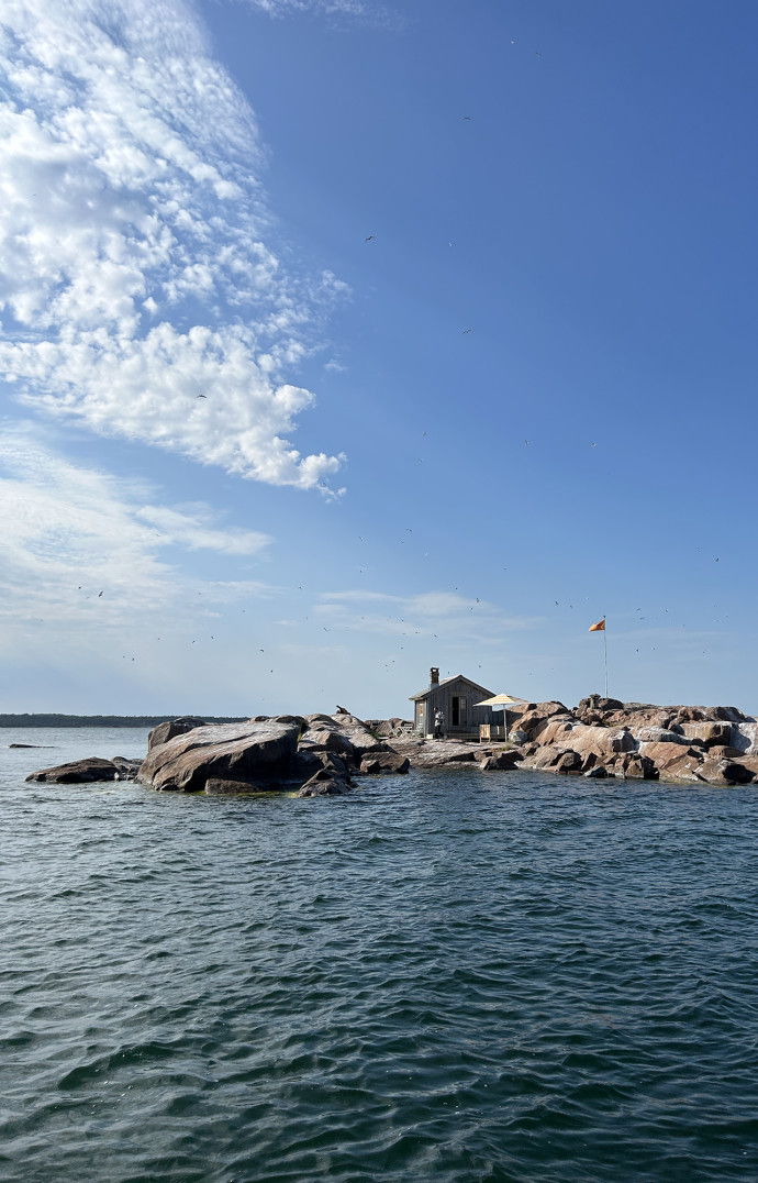L’épave a été découverte au large de cet ilot que l’on nomme désormais Champagne Island.