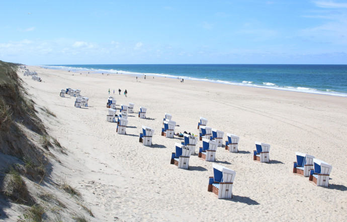 L’île de Sylt en Frise-du-Nord.