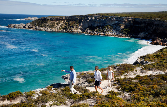 L’Hanson Bay sur l’île Kangourou.