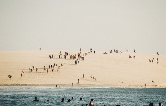 La dune de Jericoacoara sur la pointe du Nordeste.