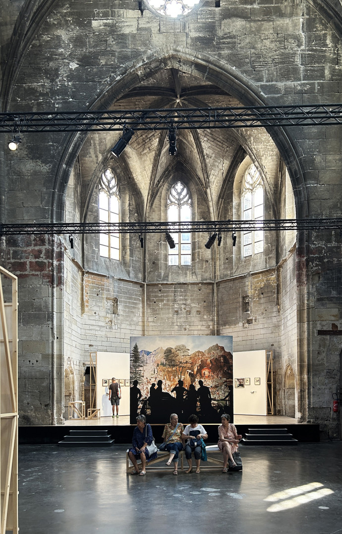 L’Eglise des Frères Prêcheurs abrite une dizaine d’expositions.