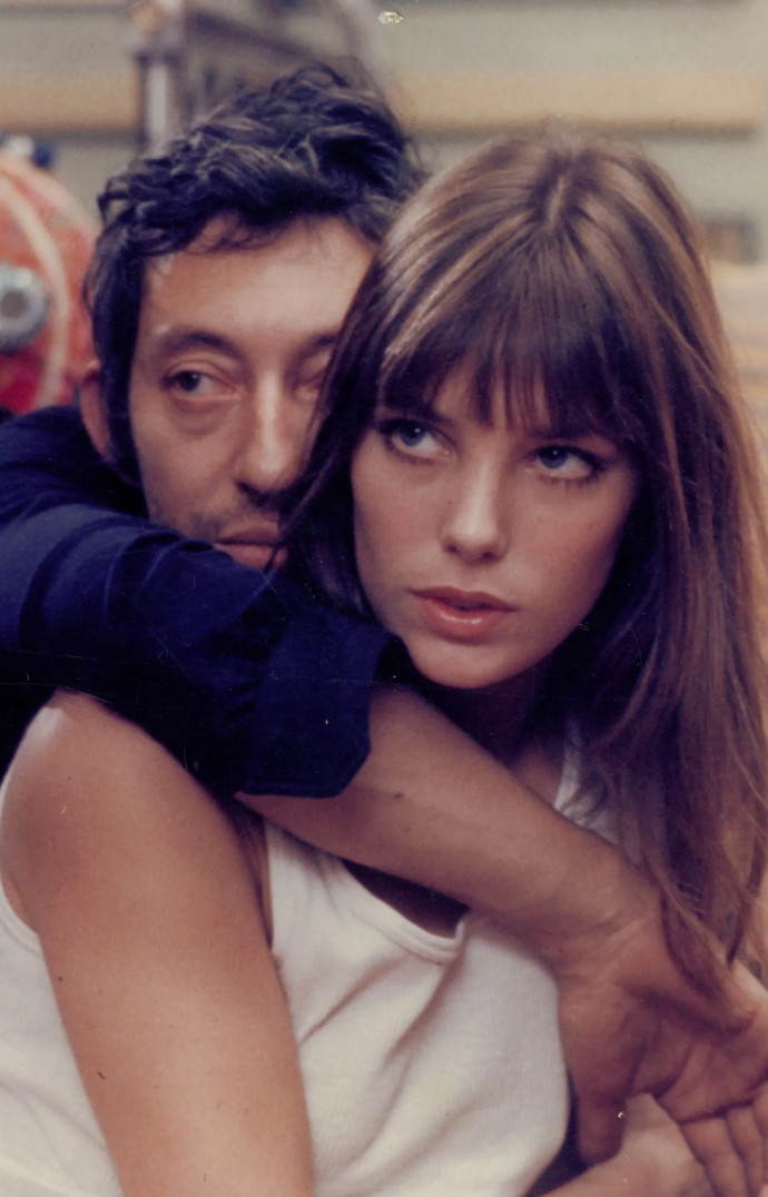Serge Gainsbourg et Jane Birkin.