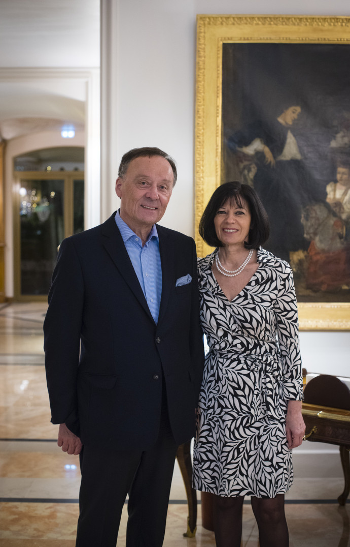 Jean-Claude et Nicole Delion.