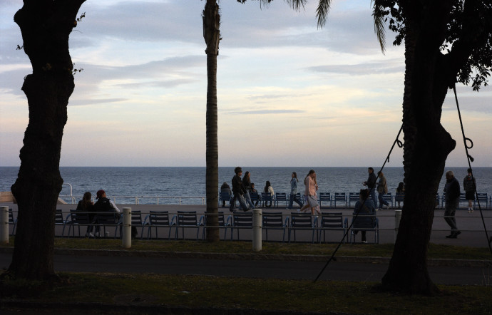 La promenade des Anglais, à Nice.