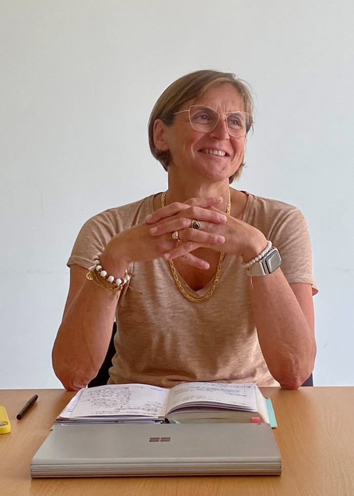 Portrait de Frédérique Dugény.