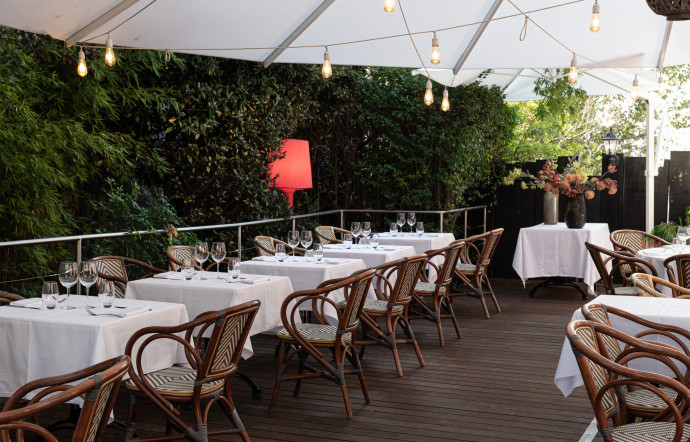 La terrasse de la Villa9Trois.