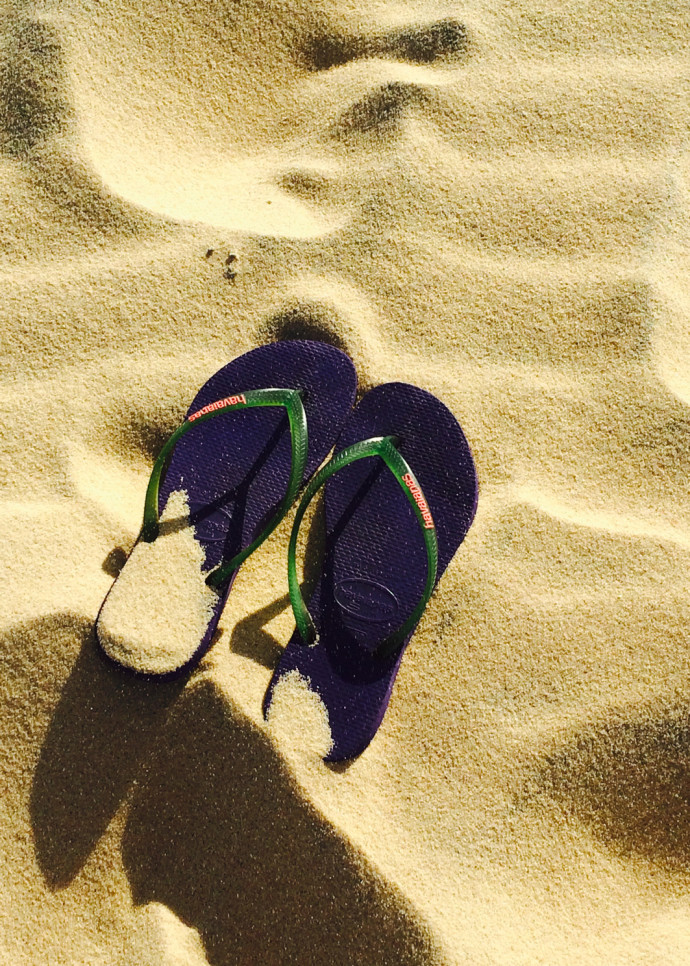 Havaianas, sans conteste la marque de tongs la plus célèbre au monde.